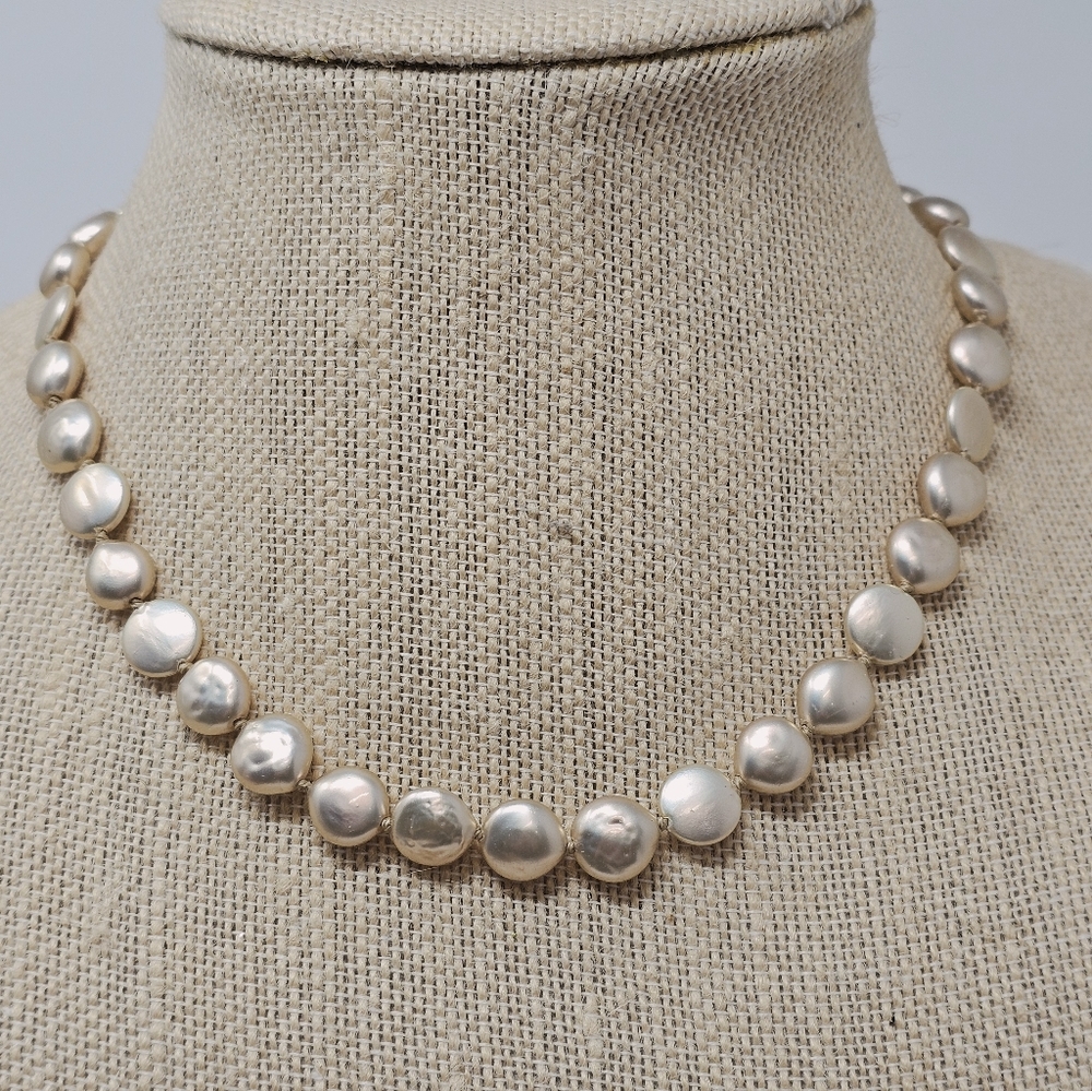Monet Coin Freshwater Pearls